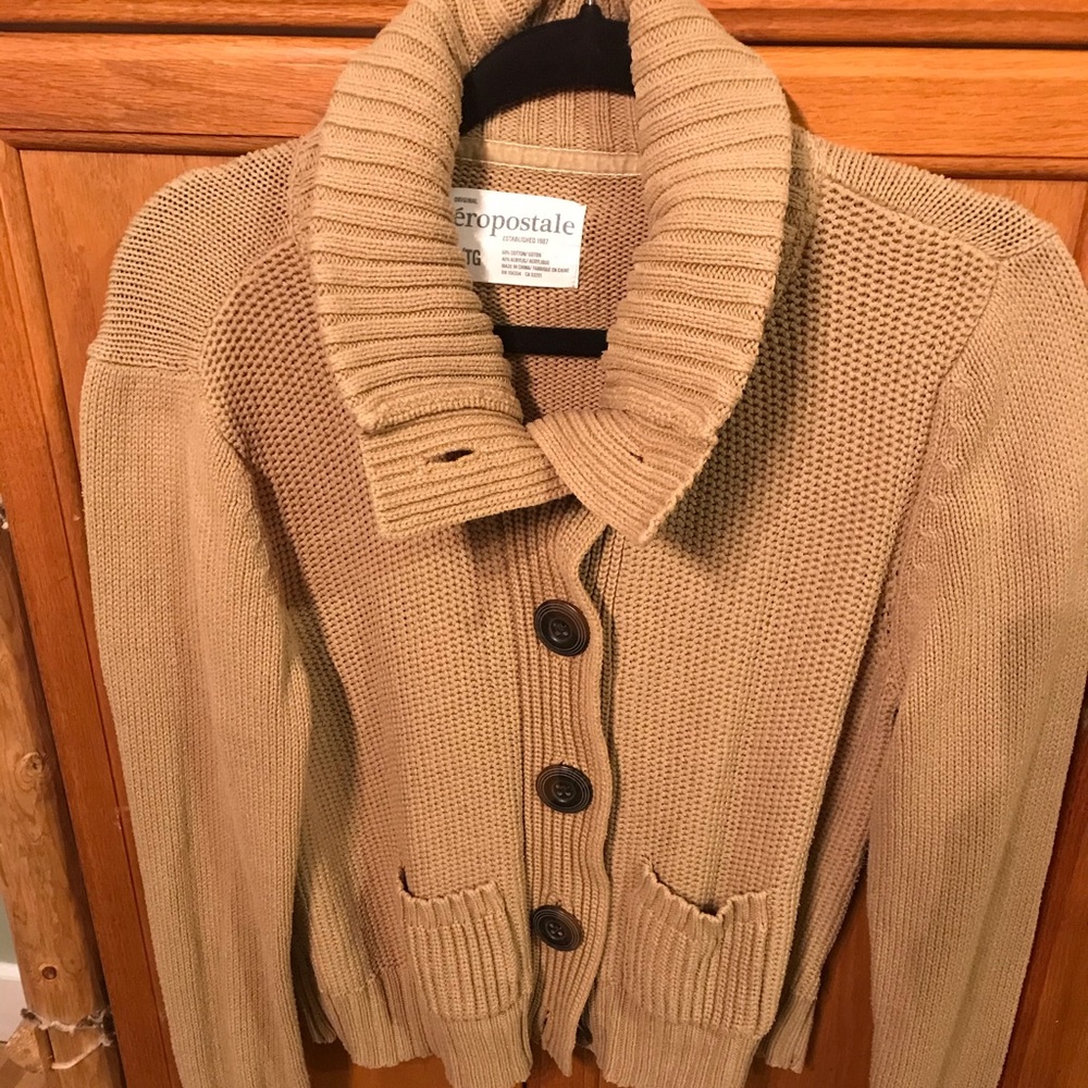 Aeropostale XL Sweater with Buttons